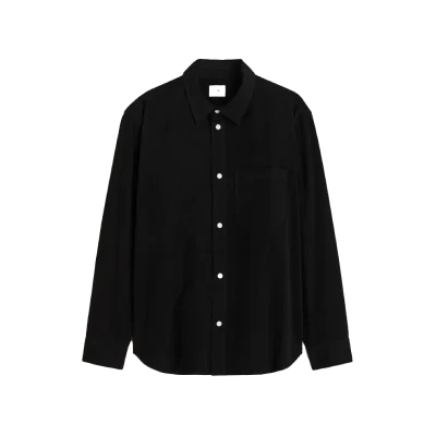 Casual Full Sleeve Black   Shirt For Man
